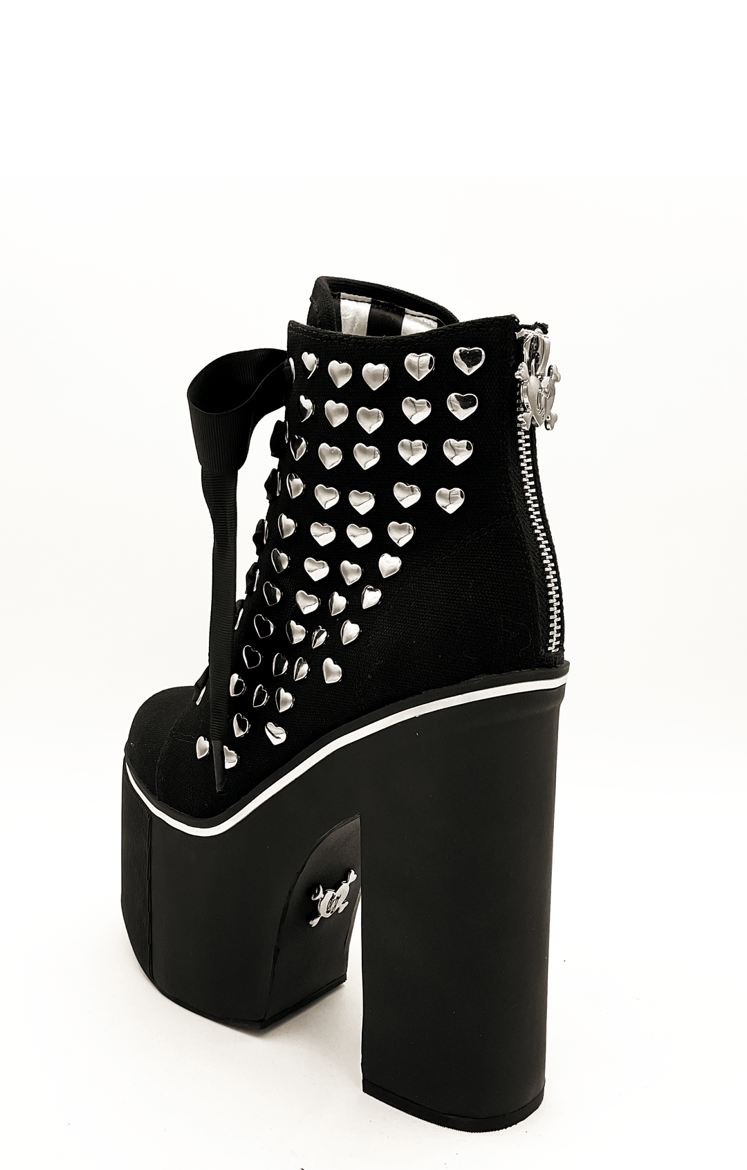 Heartcore Platform Sneaker - Black