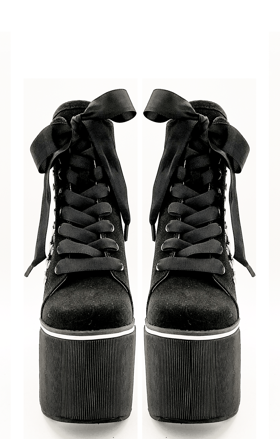 Heartcore Platform Sneaker - Black