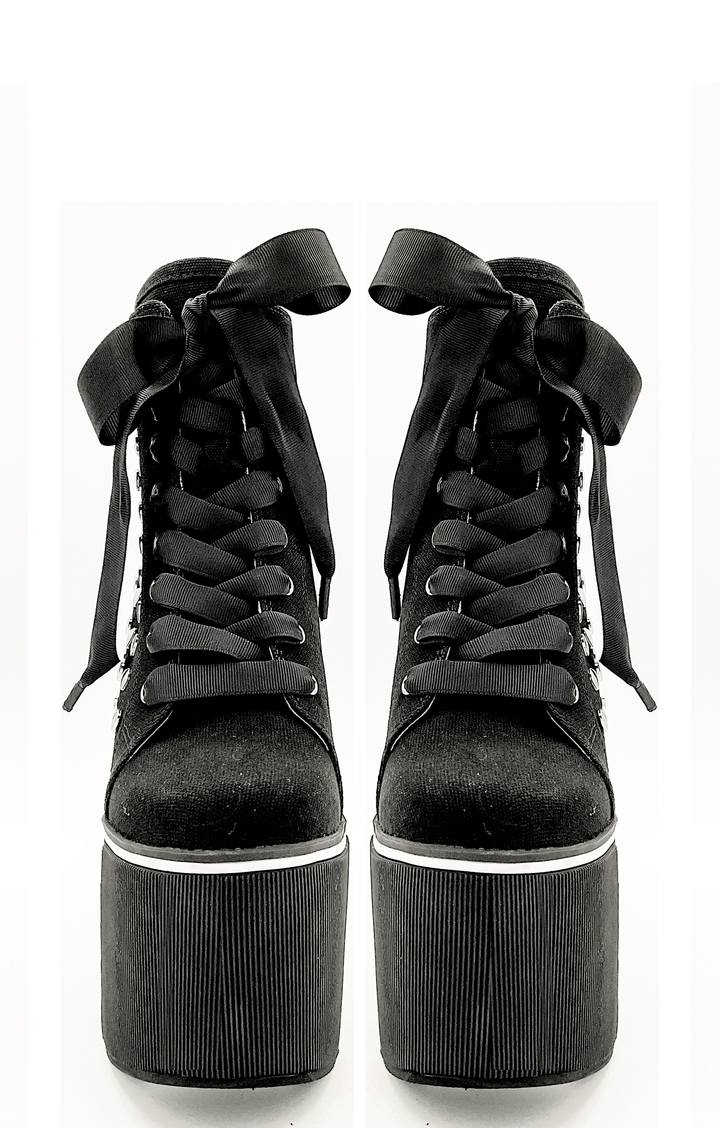 Heartcore Platform Sneaker - Black