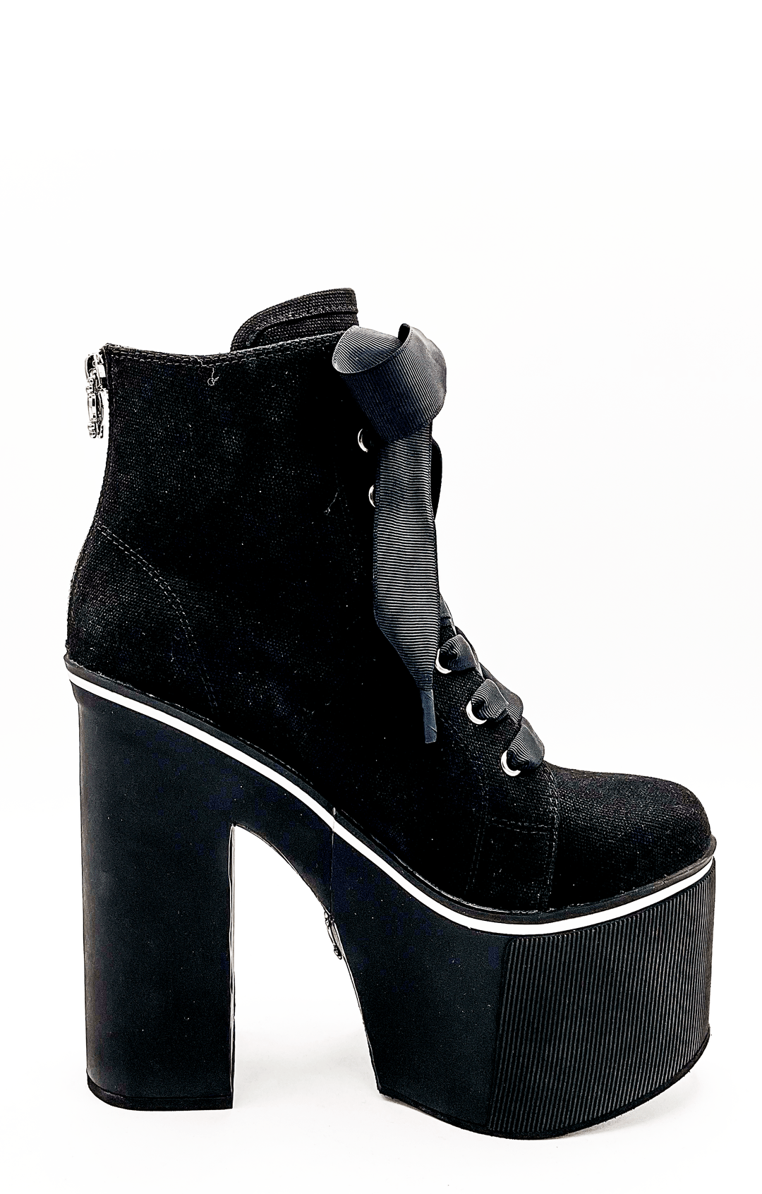 Heartcore Platform Sneaker - Black