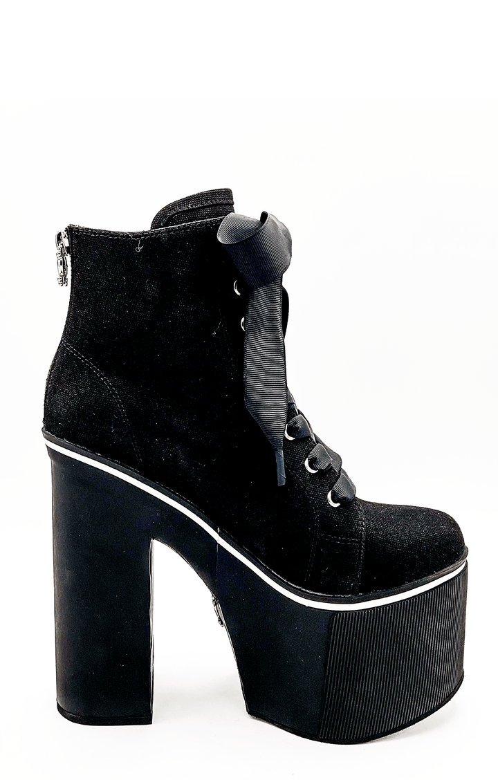 Heartcore Platform Sneaker - Black
