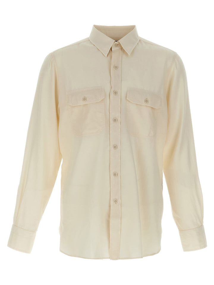Tom Ford Men Twill Shirt
