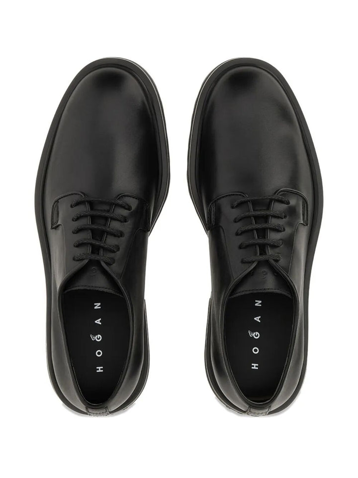 HOGAN Lace Up Moccasin Style Shoes for Men
