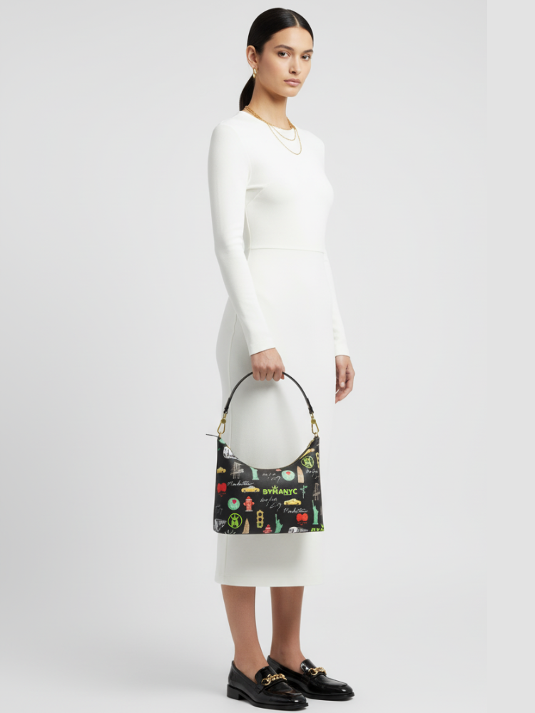 Tote Bag CITYSCAPE – BYMANYC ® New York Eco Vegan Handbag