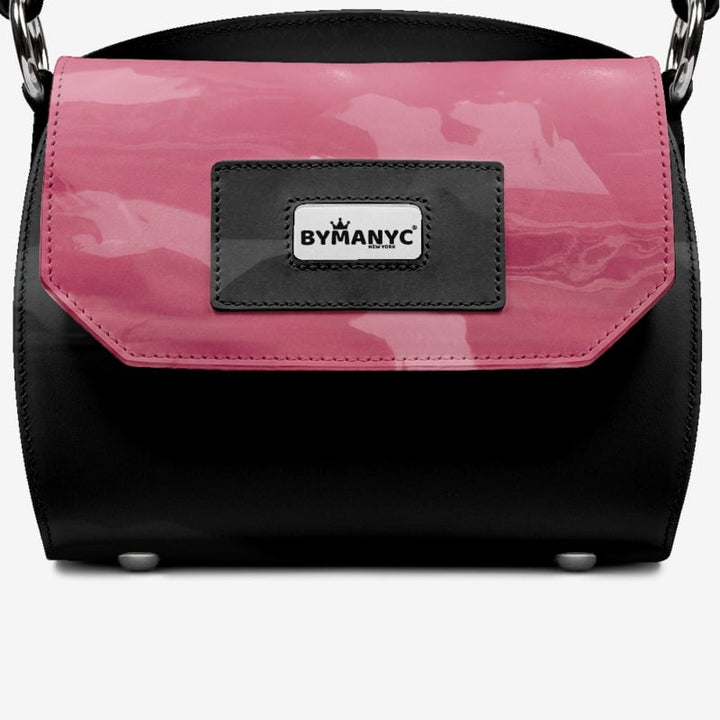 Handbag BYMANYC ® New York – Vegan Couture Trunk Mini in Manhattan Black