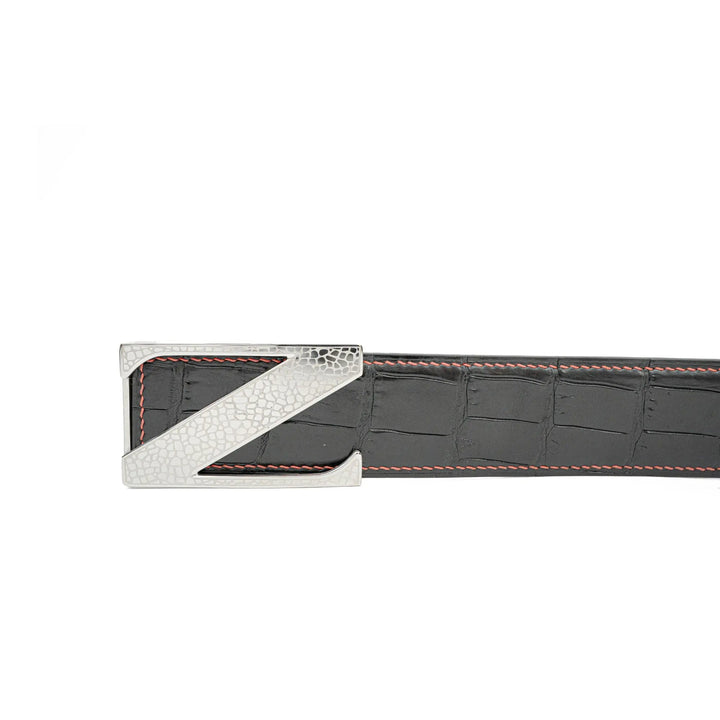 alligator leather belt, genuine alligator belt, exotic leather belt, men’s leather belt, designer leather belt, handcrafted belt, luxury belt, Italian leather belt, calfskin leather belt, crocodile leather belt, formal men’s belt, dress belt, premium leat