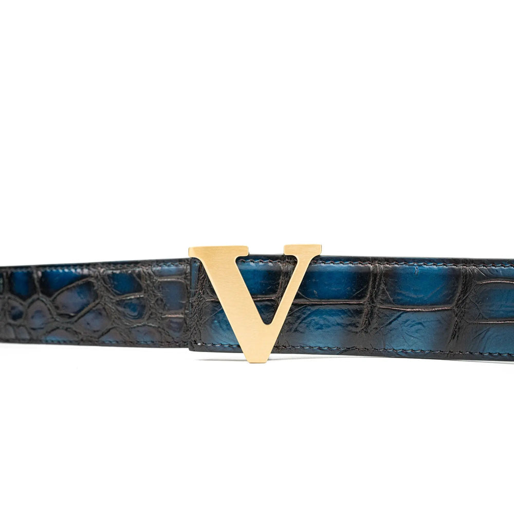 alligator leather belt, genuine alligator belt, exotic leather belt, men’s leather belt, designer leather belt, handcrafted belt, luxury belt, Italian leather belt, calfskin leather belt, crocodile leather belt, formal men’s belt, dress belt, premium leat