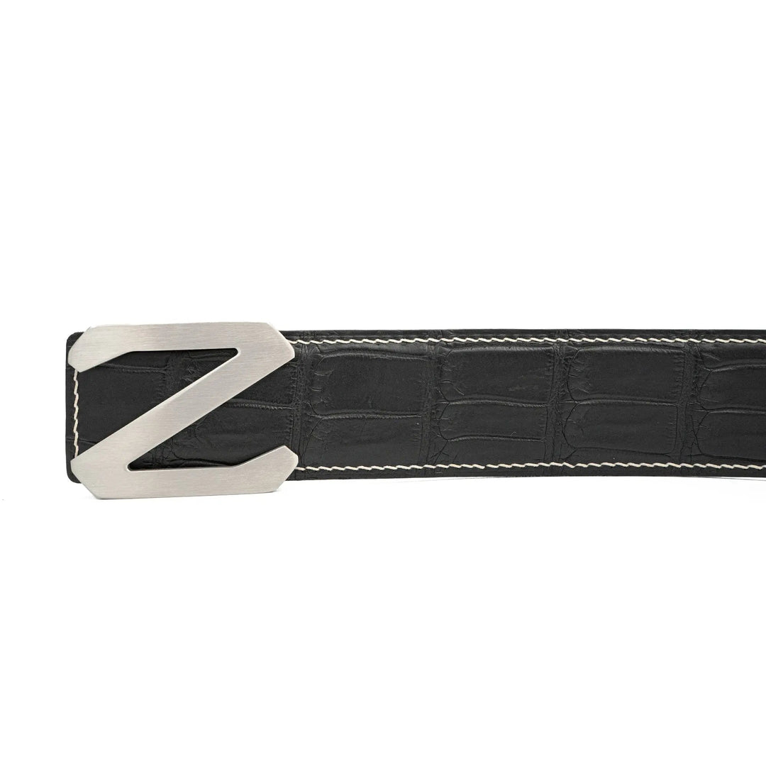 alligator leather belt, genuine alligator belt, exotic leather belt, men’s leather belt, designer leather belt, handcrafted belt, luxury belt, Italian leather belt, calfskin leather belt, crocodile leather belt, formal men’s belt, dress belt, premium leat