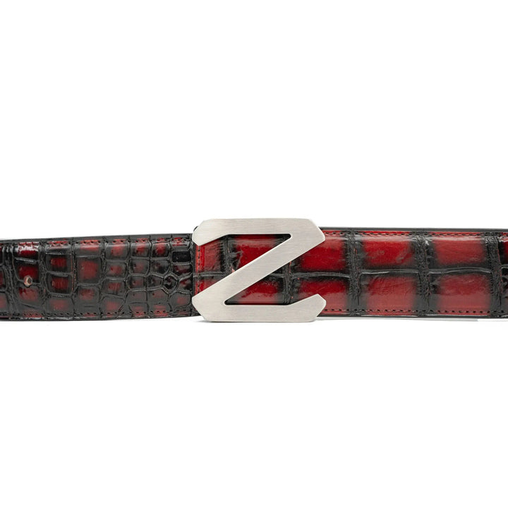 alligator leather belt, genuine alligator belt, exotic leather belt, men’s leather belt, designer leather belt, handcrafted belt, luxury belt, Italian leather belt, calfskin leather belt, crocodile leather belt, formal men’s belt, dress belt, premium leat