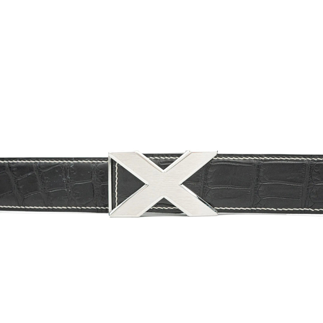 alligator leather belt, genuine alligator belt, exotic leather belt, men’s leather belt, designer leather belt, handcrafted belt, luxury belt, Italian leather belt, calfskin leather belt, crocodile leather belt, formal men’s belt, dress belt, premium leat