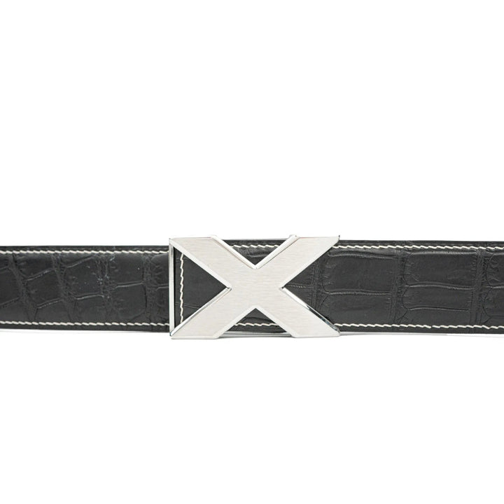 alligator leather belt, genuine alligator belt, exotic leather belt, men’s leather belt, designer leather belt, handcrafted belt, luxury belt, Italian leather belt, calfskin leather belt, crocodile leather belt, formal men’s belt, dress belt, premium leat