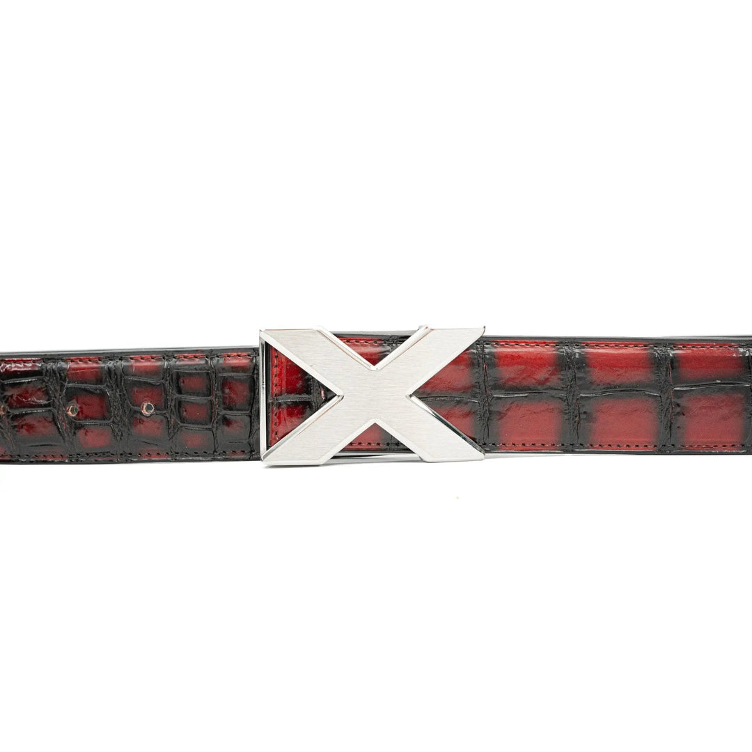 alligator leather belt, genuine alligator belt, exotic leather belt, men’s leather belt, designer leather belt, handcrafted belt, luxury belt, Italian leather belt, calfskin leather belt, crocodile leather belt, formal men’s belt, dress belt, premium leat