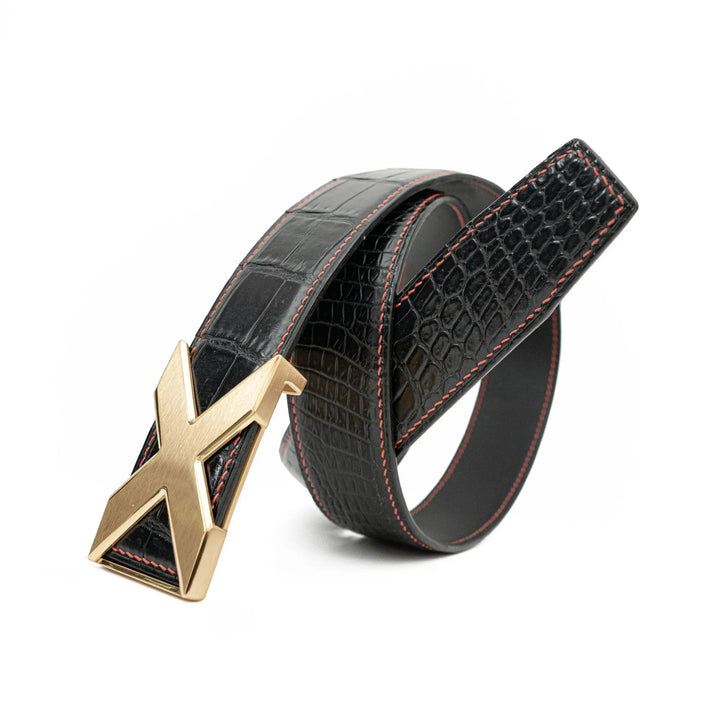 alligator leather belt, genuine alligator belt, exotic leather belt, men’s leather belt, designer leather belt, handcrafted belt, luxury belt, Italian leather belt, calfskin leather belt, crocodile leather belt, formal men’s belt, dress belt, premium leat