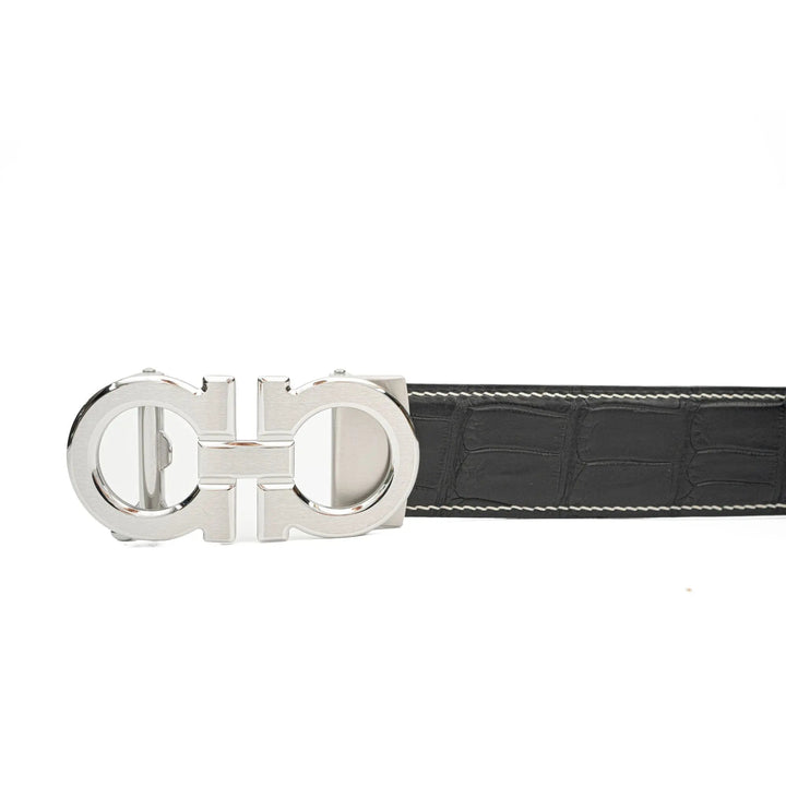alligator leather belt, genuine alligator belt, exotic leather belt, men’s leather belt, designer leather belt, handcrafted belt, luxury belt, Italian leather belt, calfskin leather belt, crocodile leather belt, formal men’s belt, dress belt, premium leat