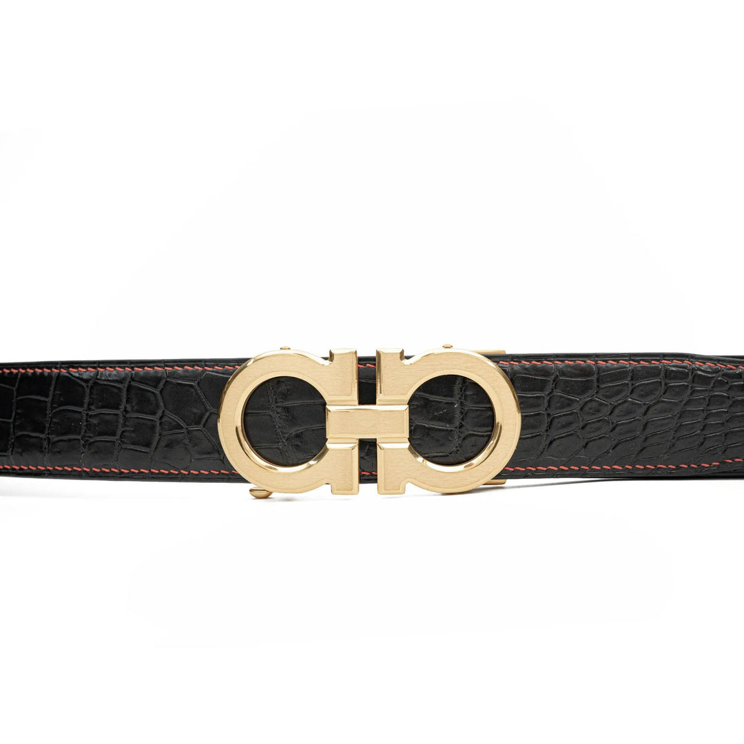 alligator leather belt, genuine alligator belt, exotic leather belt, men’s leather belt, designer leather belt, handcrafted belt, luxury belt, Italian leather belt, calfskin leather belt, crocodile leather belt, formal men’s belt, dress belt, premium leat