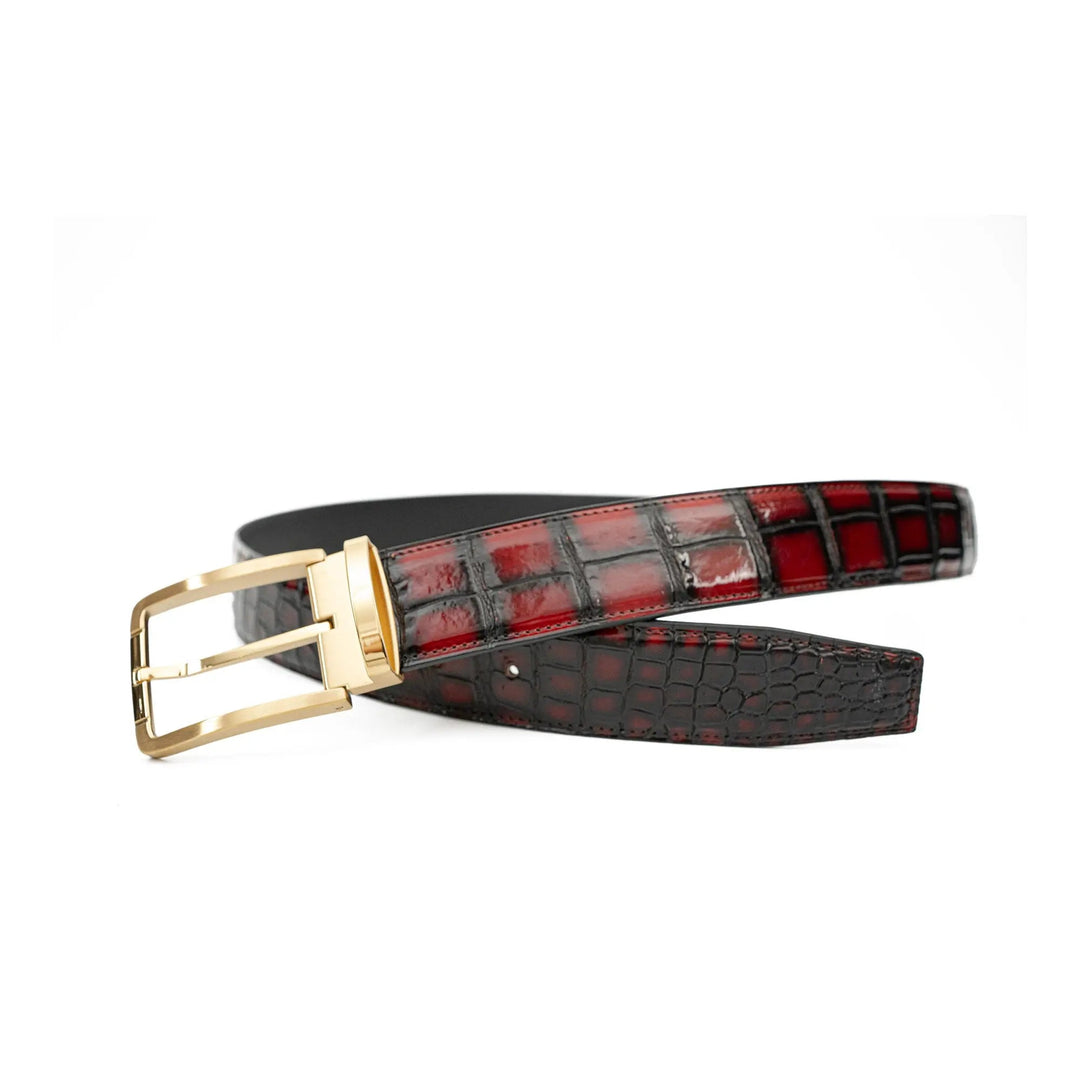 alligator leather belt, genuine alligator belt, exotic leather belt, men’s leather belt, designer leather belt, handcrafted belt, luxury belt, Italian leather belt, calfskin leather belt, crocodile leather belt, formal men’s belt, dress belt, premium leat