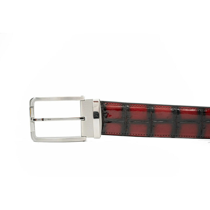 alligator leather belt, genuine alligator belt, exotic leather belt, men’s leather belt, designer leather belt, handcrafted belt, luxury belt, Italian leather belt, calfskin leather belt, crocodile leather belt, formal men’s belt, dress belt, premium leat