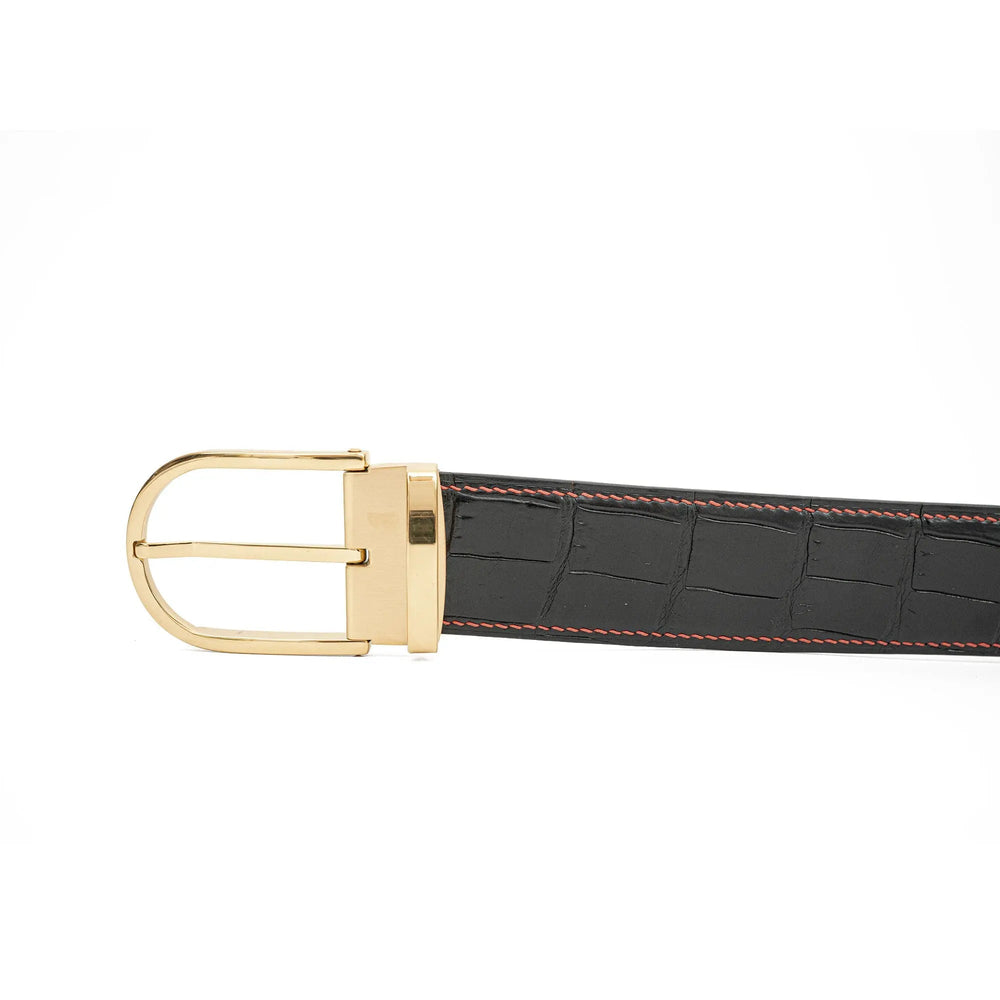 alligator leather belt, genuine alligator belt, exotic leather belt, men’s leather belt, designer leather belt, handcrafted belt, luxury belt, Italian leather belt, calfskin leather belt, crocodile leather belt, formal men’s belt, dress belt, premium leat