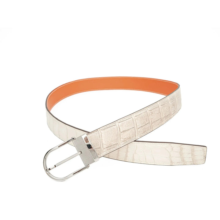 alligator leather belt, genuine alligator belt, exotic leather belt, men’s leather belt, designer leather belt, handcrafted belt, luxury belt, Italian leather belt, calfskin leather belt, crocodile leather belt, formal men’s belt, dress belt, premium leat
