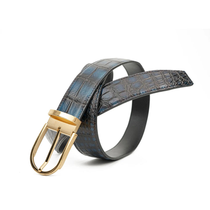 alligator leather belt, genuine alligator belt, exotic leather belt, men’s leather belt, designer leather belt, handcrafted belt, luxury belt, Italian leather belt, calfskin leather belt, crocodile leather belt, formal men’s belt, dress belt, premium leat
