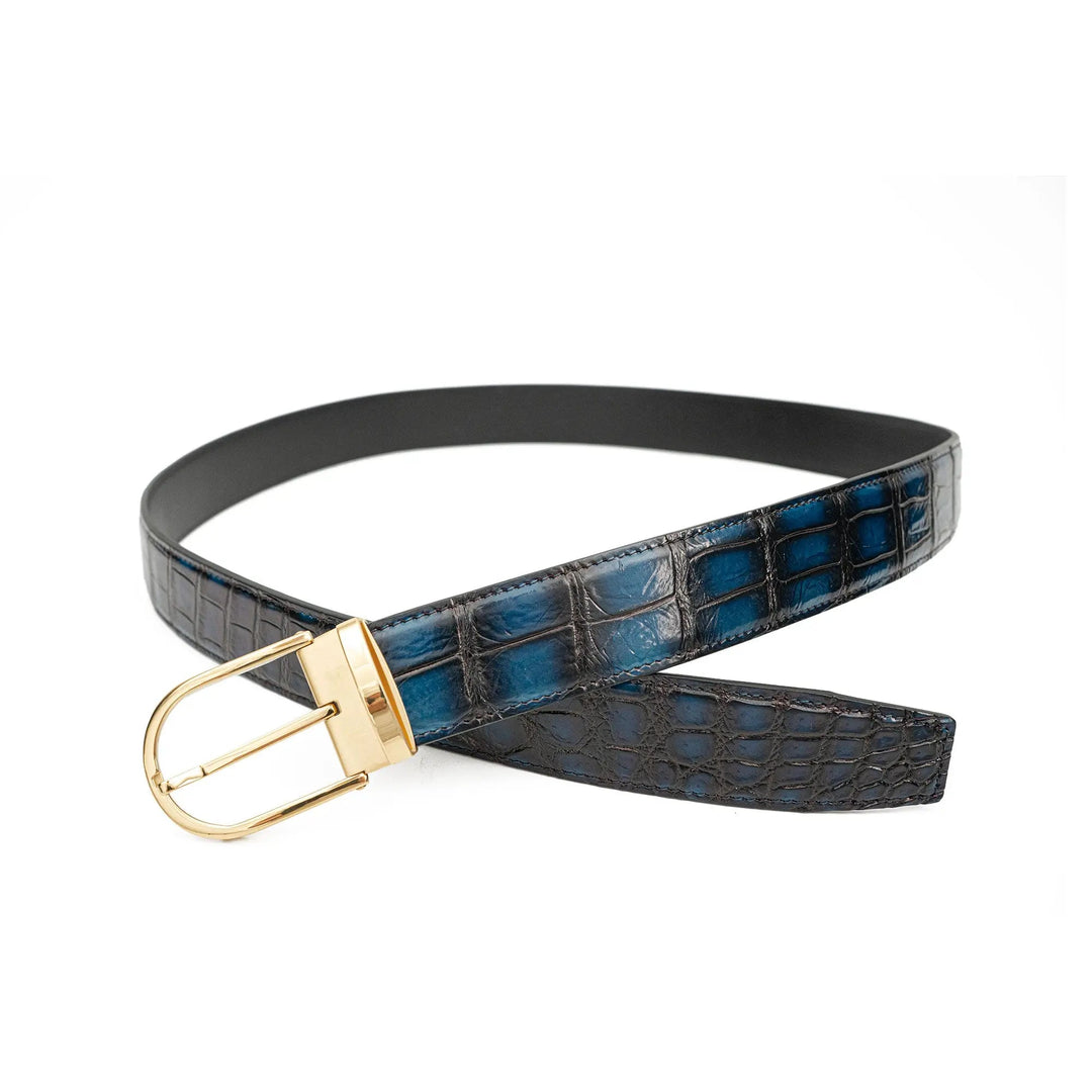 alligator leather belt, genuine alligator belt, exotic leather belt, men’s leather belt, designer leather belt, handcrafted belt, luxury belt, Italian leather belt, calfskin leather belt, crocodile leather belt, formal men’s belt, dress belt, premium leat