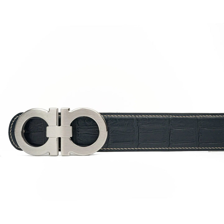 alligator leather belt, genuine alligator belt, exotic leather belt, men’s leather belt, designer leather belt, handcrafted belt, luxury belt, Italian leather belt, calfskin leather belt, crocodile leather belt, formal men’s belt, dress belt, premium leat