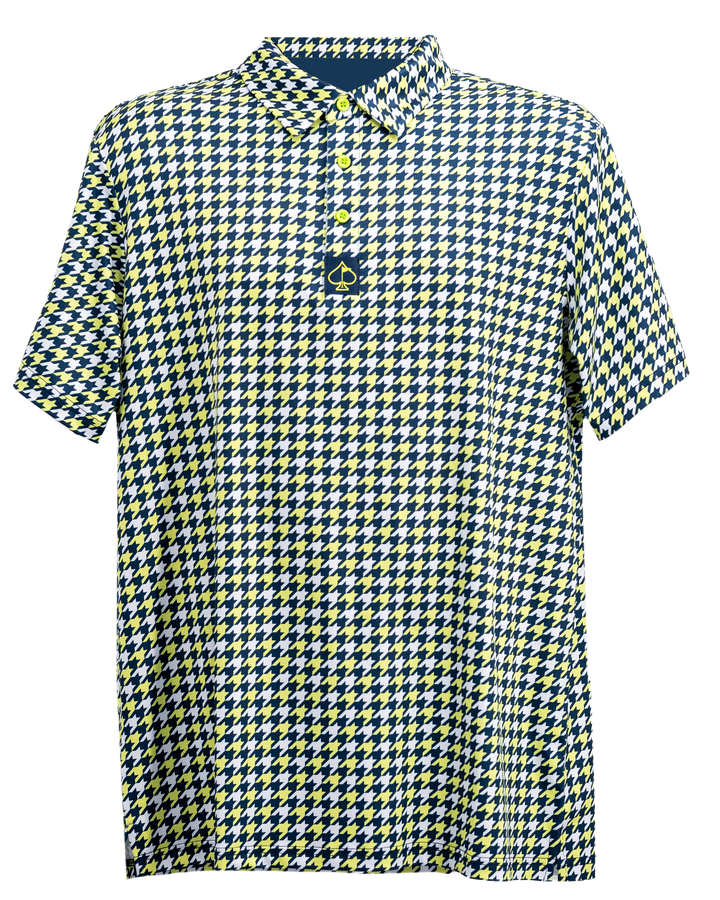 Houndstooth Lime
