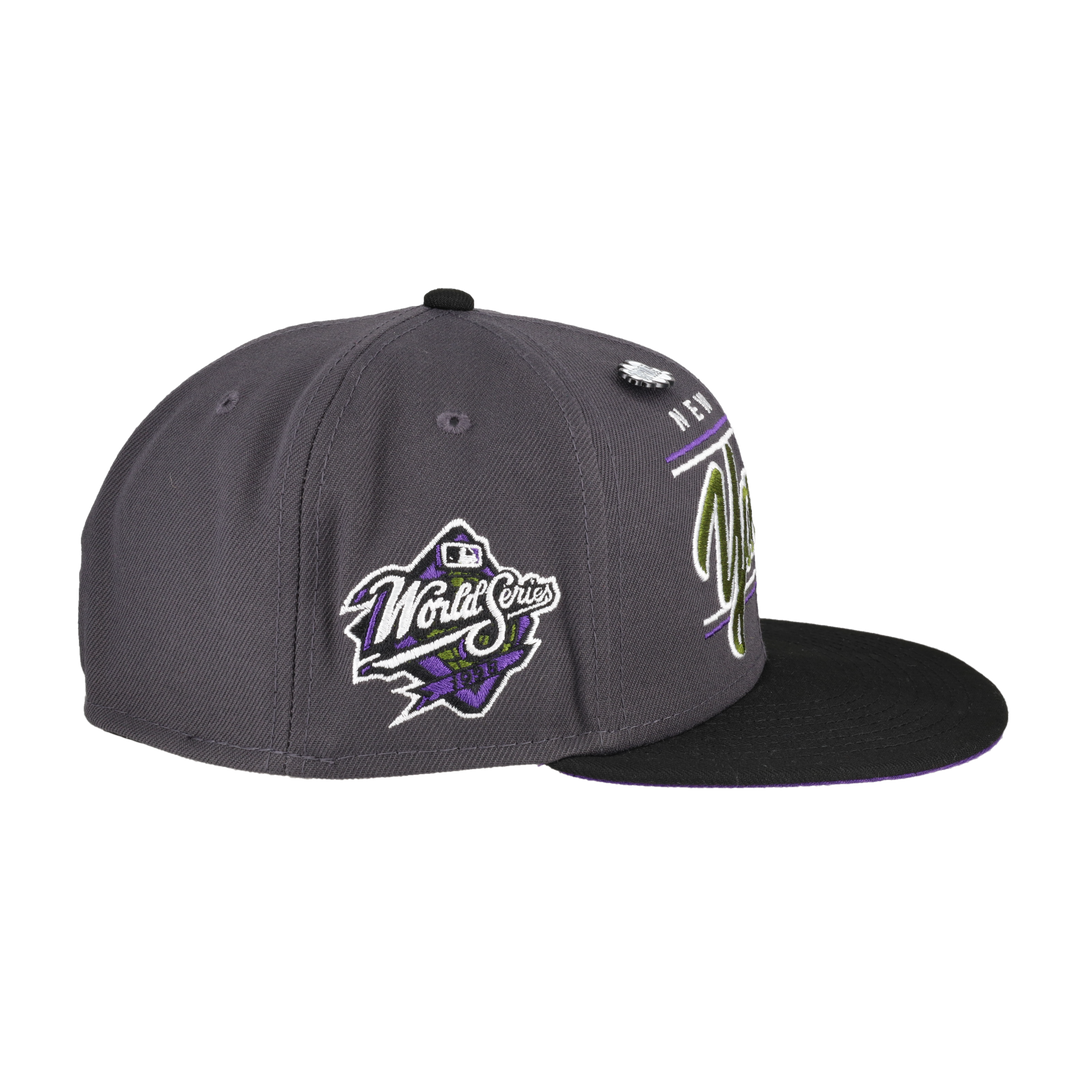 New York Yankees Hazy Collection 1998 World Series Fitted Hat