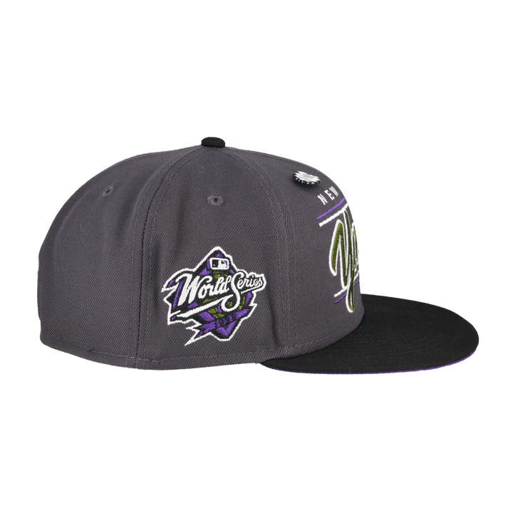 New York Yankees Hazy Collection 1998 World Series Fitted Hat