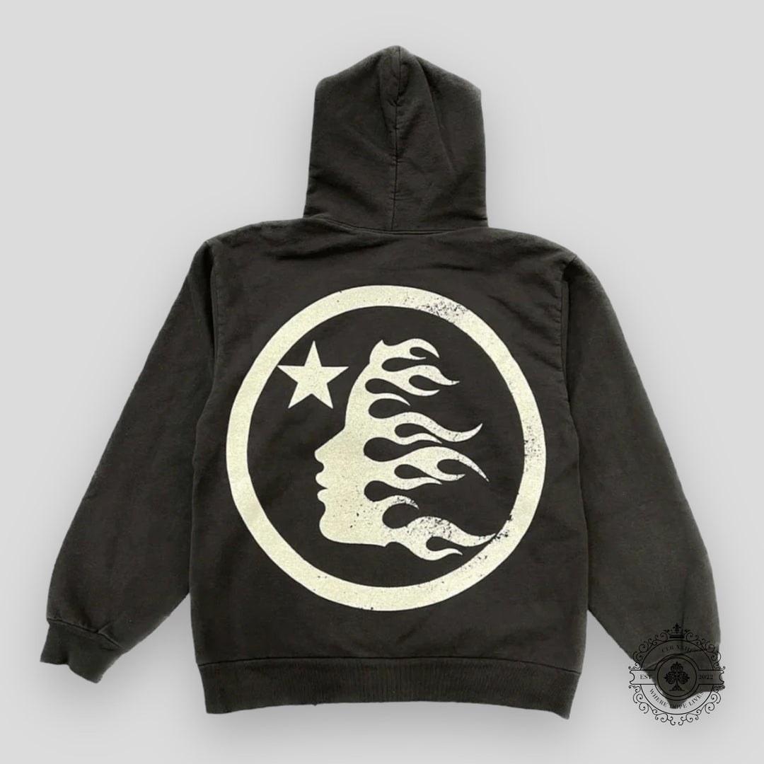 Hellstar Basic Logo Hoodie - Black