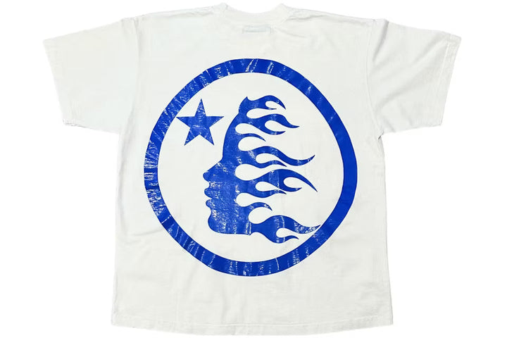 Hellstar Gel Sport Logo T-shirt White/Blue