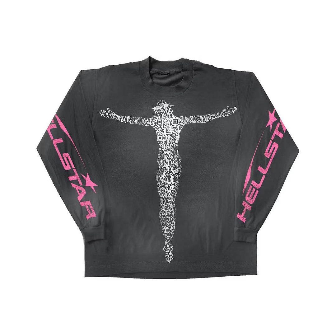 Hellstar Qr Christ L/S Tee Black