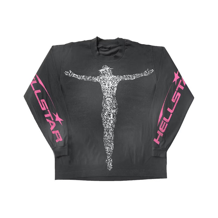 Hellstar Qr Christ L/S Tee Black