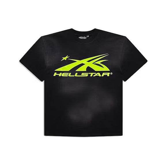 Hellstar Sports Core Logo Gel T-shirt Light Green