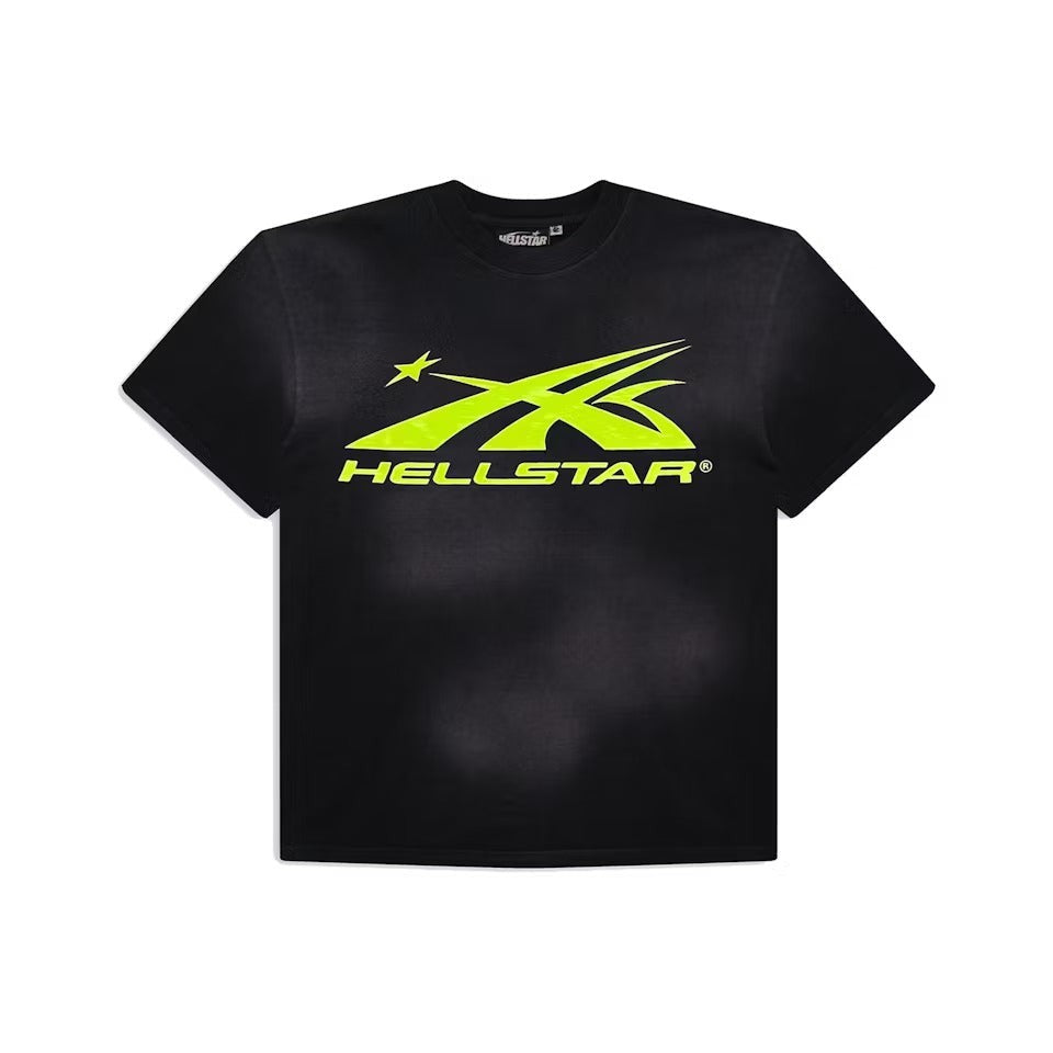 Hellstar Sports Core Logo Gel T-shirt Light Green
