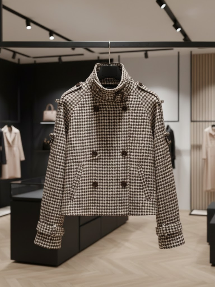 Heritage Houndstooth Eco-Jacket • UPPER EAST New Collection BYMANYC ® New York