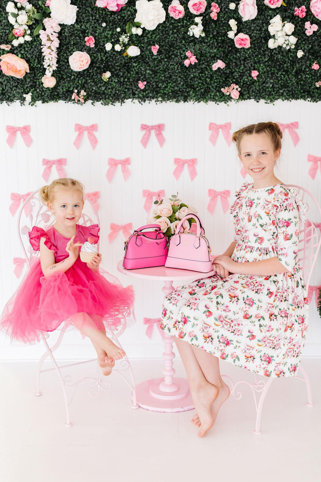 SALE Macarons &amp; Tea Ruffle Twirl Dress