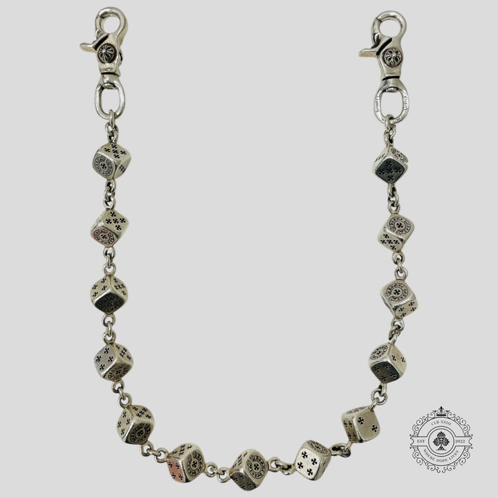 Chrome Hearts 13 Dice Wallet Chain