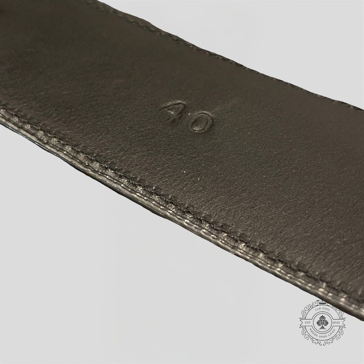 Chrome Hearts 3 Piece Belt in Black