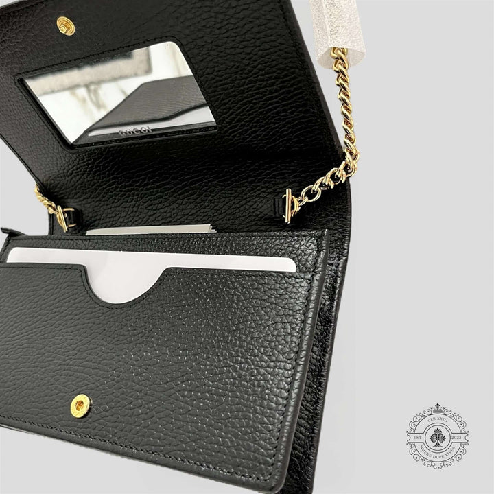Gucci GG Marmont Wallet in Black