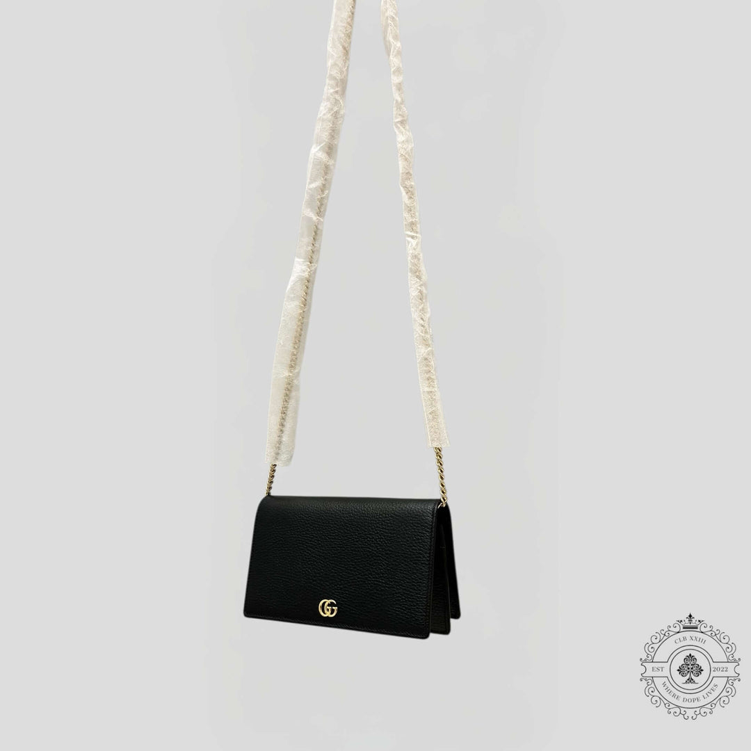 Gucci GG Marmont Wallet in Black