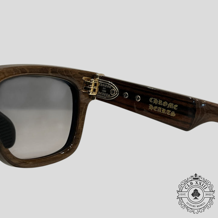 Chrome Hearts Lilith Wooden Framed Sunglasses