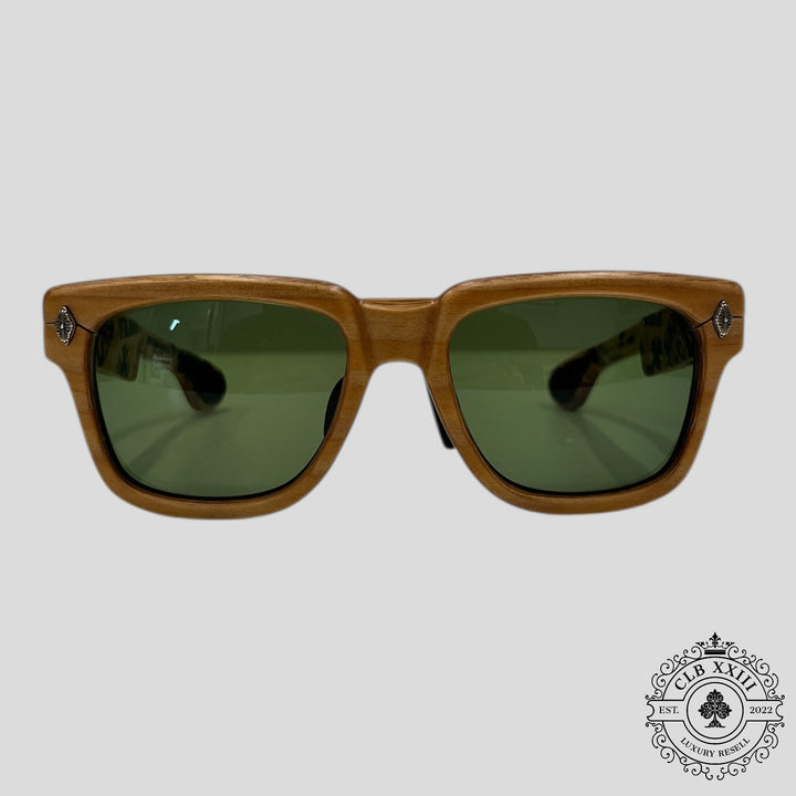 Chrome Hearts Stencil Lilith Wooden Framed Sunglasses