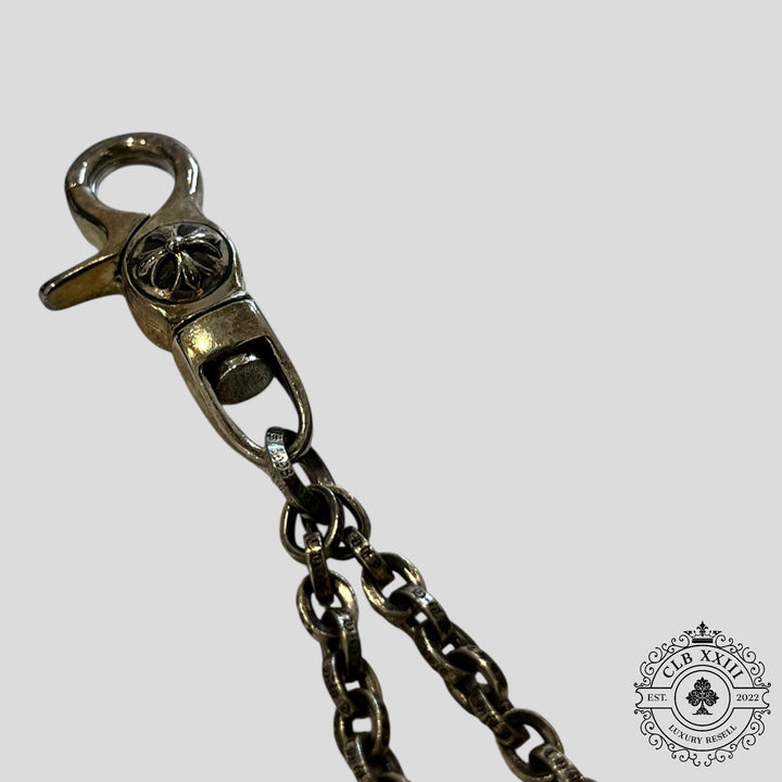 Chrome Hearts Dice Keychain in Silver