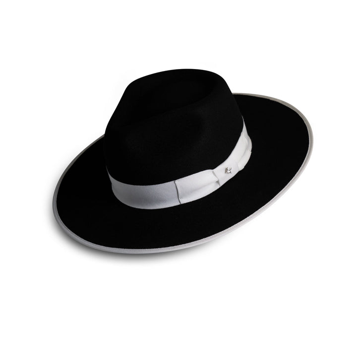 Stud- White on Black
