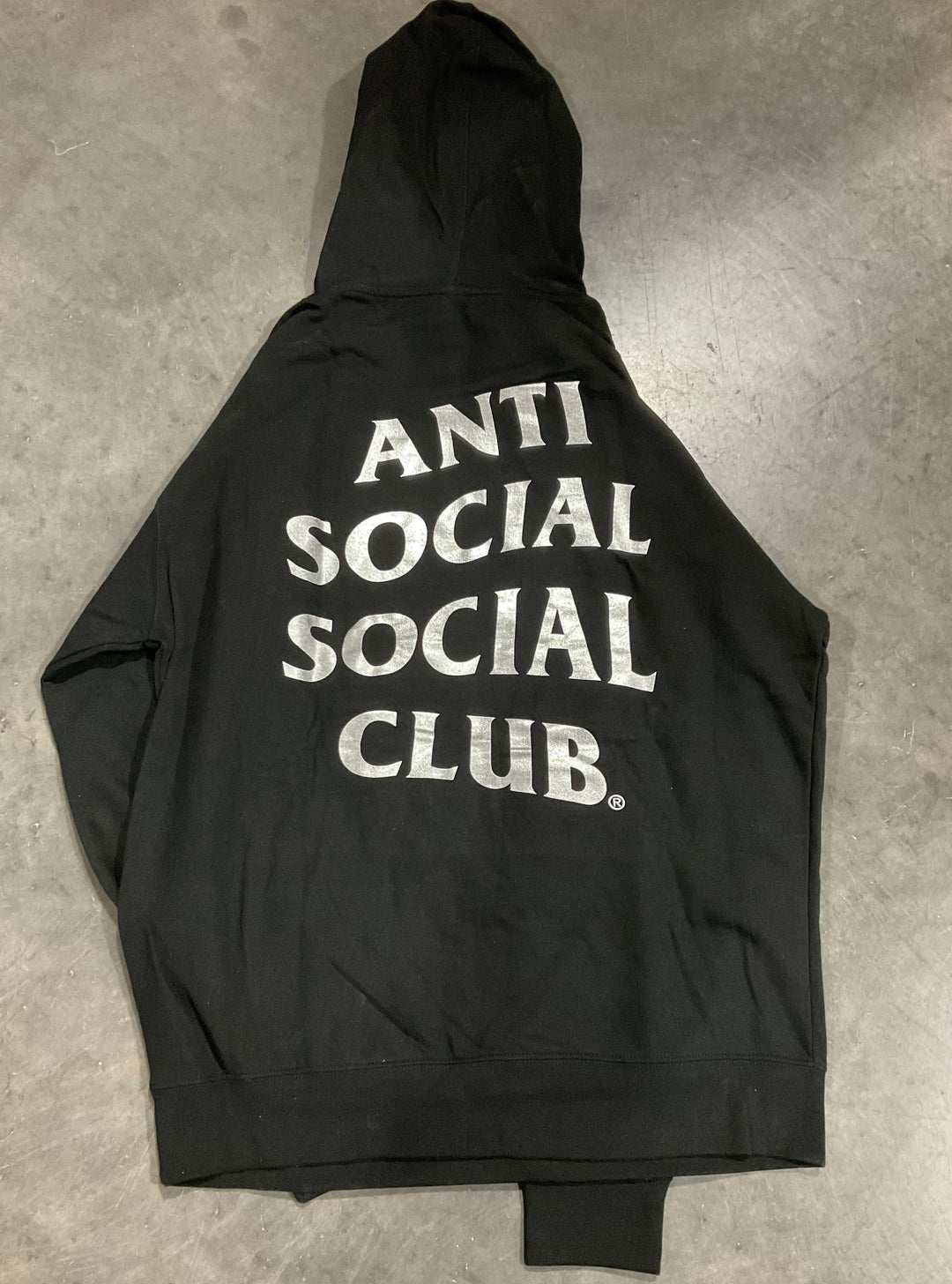 Anti Social Social Club NO hoodie Black