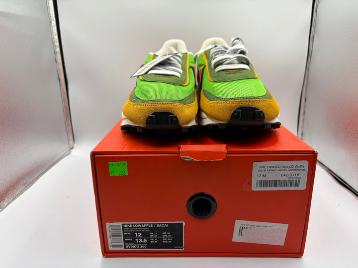 PRE OWNED Nike LD Waffle sacai Green Gusto Conditional