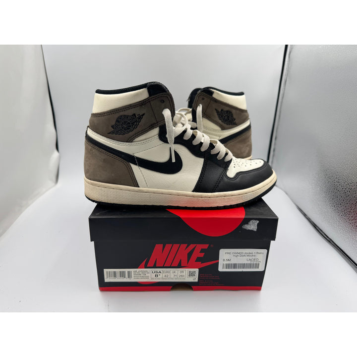 PRE OWNED Jordan 1 Retro High Dark Mocha