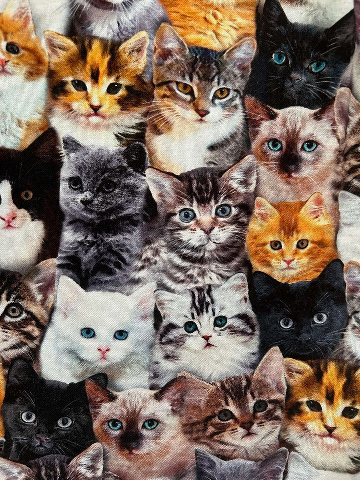 Realistic Cats A-line Skirt