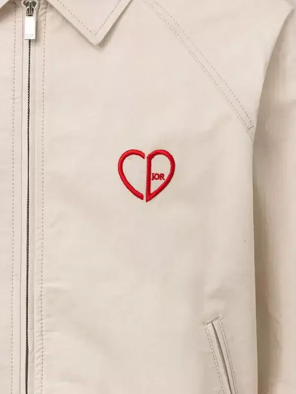 DIOR MEN'S BEIGE COTTON JACKET